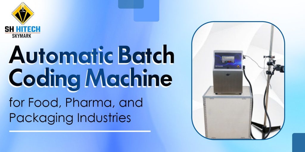 Automatic Batch Coding Machine
