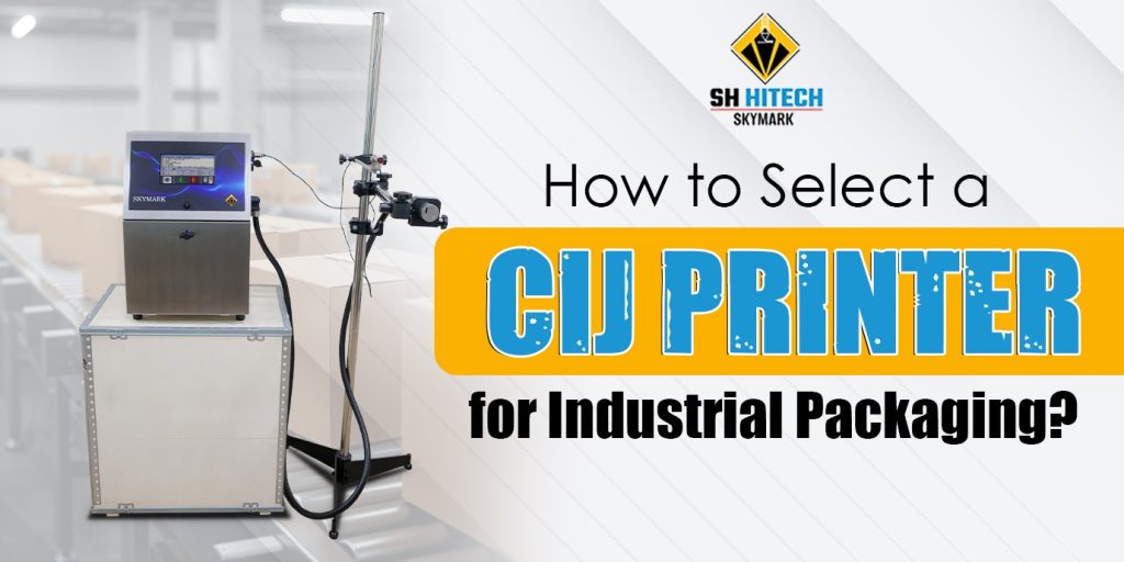 CIJ Printer for Industrial Packaging