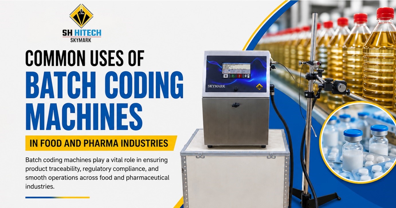 Batch Coding Machines in Food and Pharma Industries