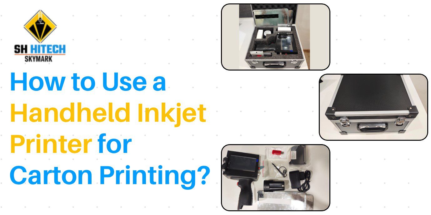 Handheld Inkjet Printer for Carton Printing